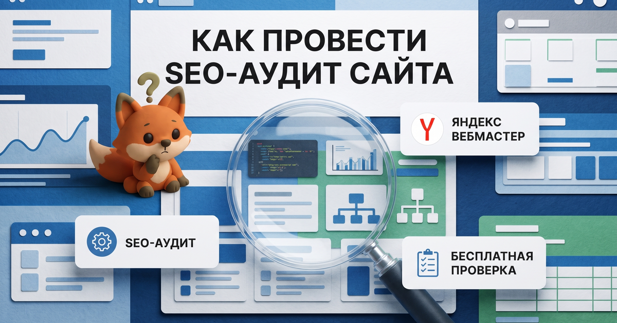 Обложка статьи: SEO-аудит сайта: что проверяют и как пройти его самому